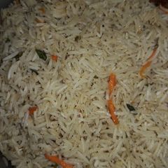 A picture of Mix vegetable fried rice.