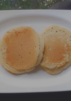 Una foto de Pancakes / vegano
