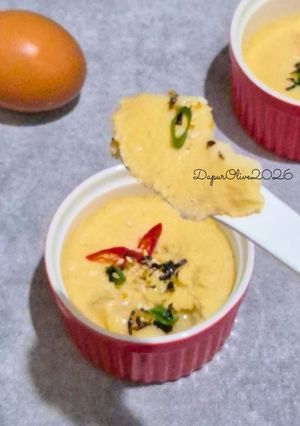 Foto resep Telur Kocok Kukus Saus Tiram
