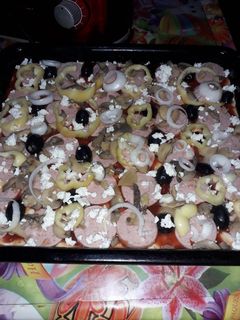 O poză a rețetei Pizza satioasa.