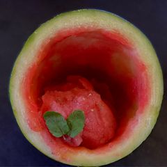 A picture of Watermelon Sorbet.