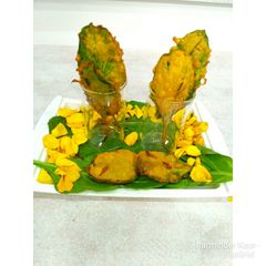 A picture of Palak Pakore.