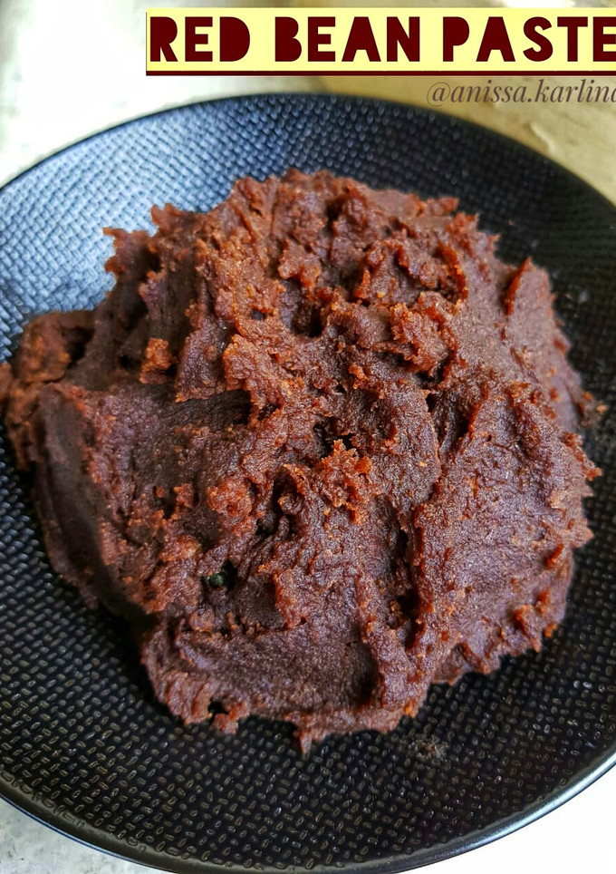 Foto resep Isian Kacang Merah (red bean paste)