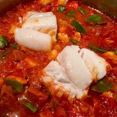 A picture of Cod & Chorizo Stew.