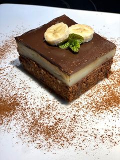 Φωτογραφία της συνταγής Γλυκό ψυγείου μπανάνα- σοκολάτα (vegan)