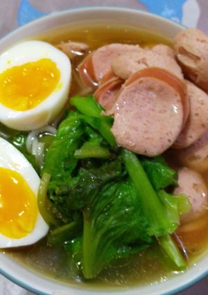 Foto resep Chicken Soup Ramen