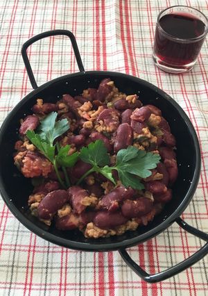 Foto principal de Chile con carne, una receta apta para diabéticos. Ideal para días de frío y muy sencilla de realizar