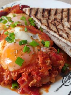 O poză a rețetei Shakshouka -Mic dejun 🍲🌿.