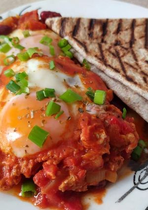 O poză a rețetei Shakshouka -Mic dejun 🍲🌿.