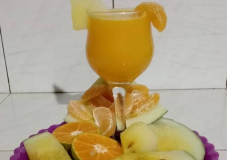 Bagaimana Membuat &#34;Jus semangka jeruk&#34;😘👍❤️ Anti Gagal
