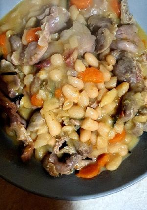 Foto di Durelli di pollo con fagioli canellini