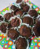 Mini-muffins de chocolate