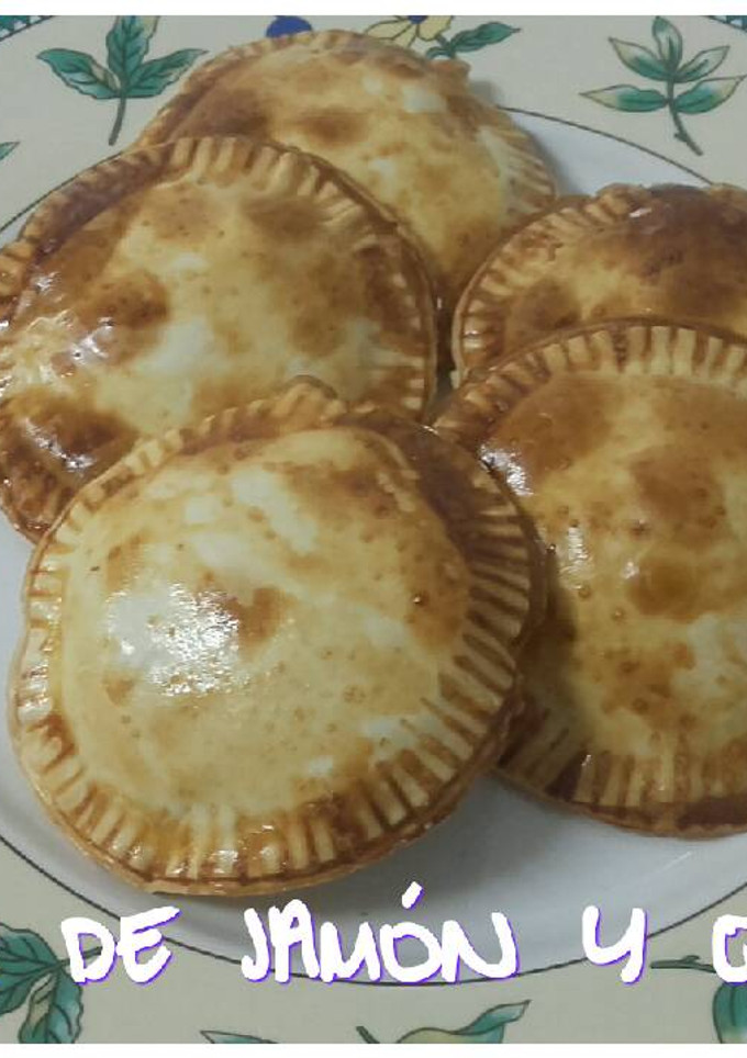 Una foto de Discos de jamón y queso