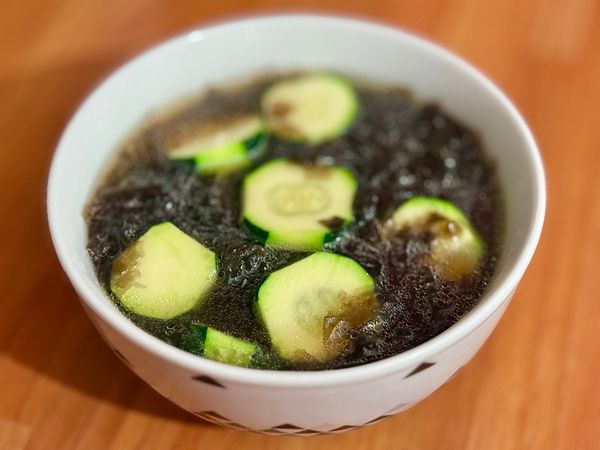 🌱 Canh Rong Mứt Bí Ngòi Chay