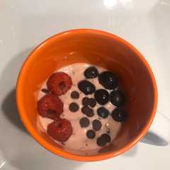 Foto principal de Smoothie de frutos del bosque y plátano 🥤🍓🤩🤤