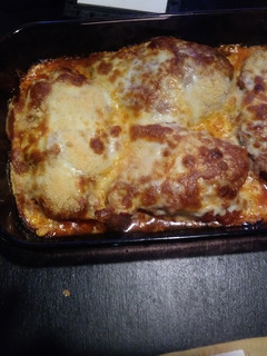 A picture of Crispy Chicken Parmesan.
