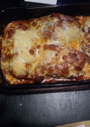 A picture of Crispy Chicken Parmesan.