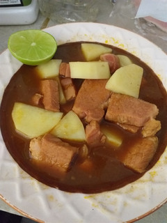 Una foto de Lomo adobado de cerdo ahumado