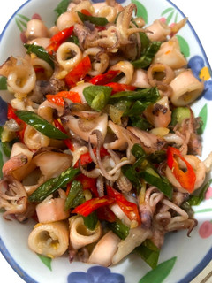 Foto resep Tumis cumi asin