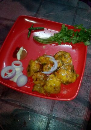 A picture of Gobi pakora.