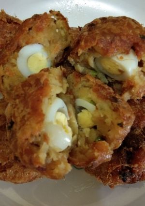 Foto resep Pergedel kentang telur puyuh