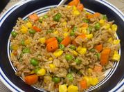 A picture of brown rice