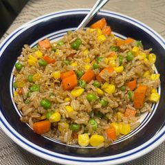 A picture of 🍲Vegetable Fried Rice 🍲.