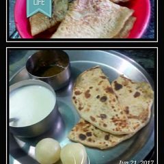 A picture of Instant aloo paratha.