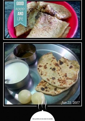 A picture of Instant aloo paratha.