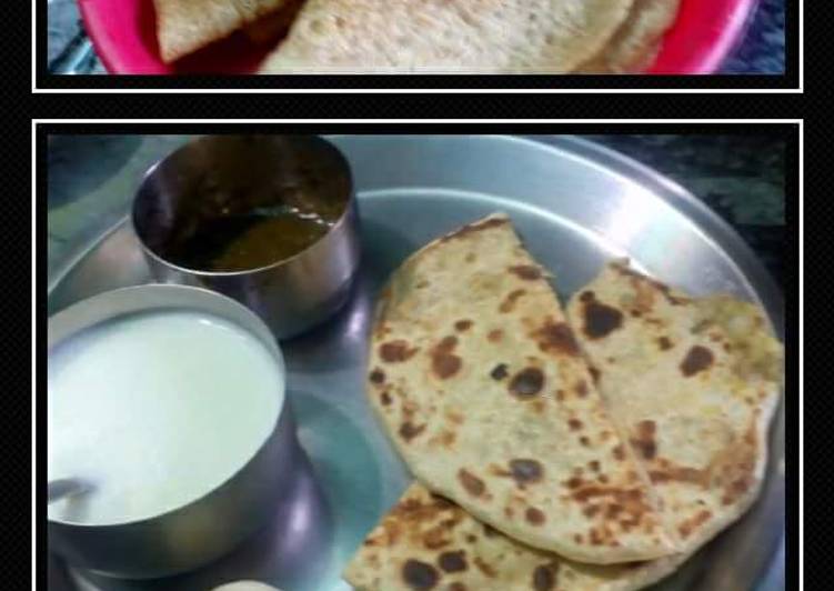 Instant aloo paratha