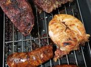 Una foto de parrillada al horno