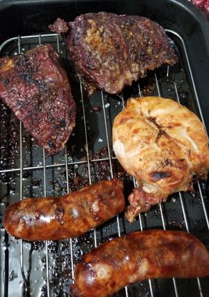 Una foto de PARRILLADA EN EL HORNO!!!