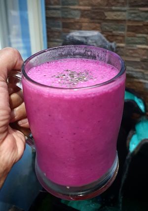 Foto resep Pisang Naga Smoothies