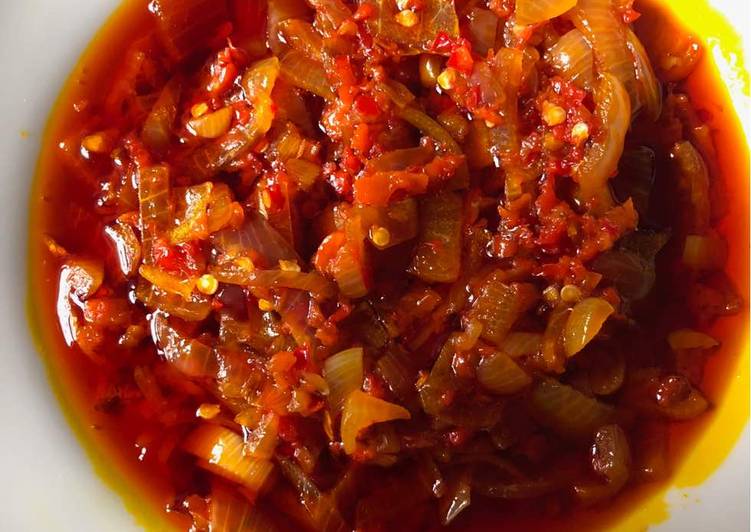 Step-by-Step Guide to Make Homemade Palm oil sauce