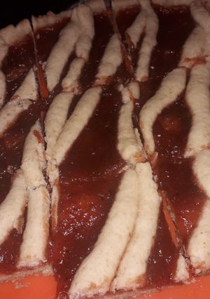 Una foto de Pasta frola de membrillo❤