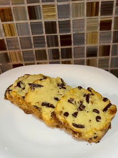 Una foto de Galletas con chocolate