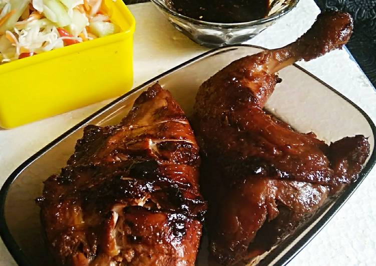 Resep ☀️Ayam Panggang Teflon☀️ yang Lezat Sekali