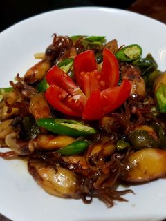 Foto resep Tumis Cumi Asin Petai Lombok Ijo
