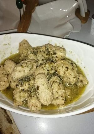 صورة لوصفة كفتة بالاسكالوب المرحى