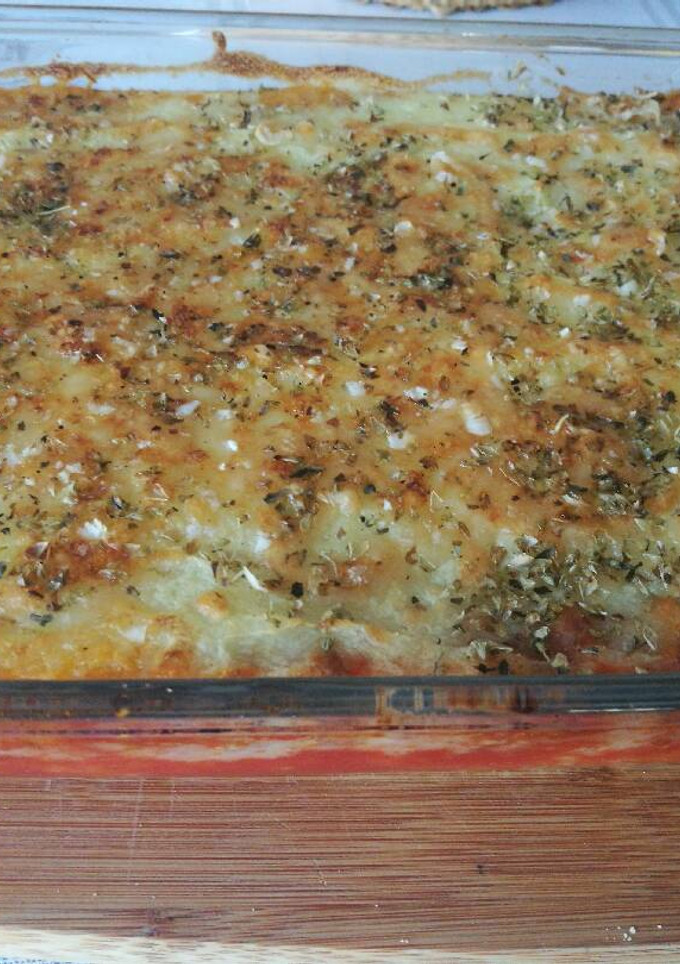 Una foto de Pastel de carne y puré de patatas