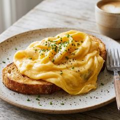 A picture of Classic Aussie Scrambled Eggs.
