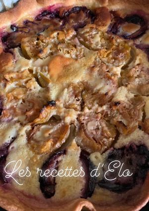 Une photo de Tarte aux prunes au Thermomix