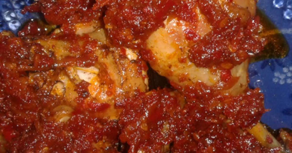 666 resep  ayam  goreng sambal enak dan sederhana Cookpad