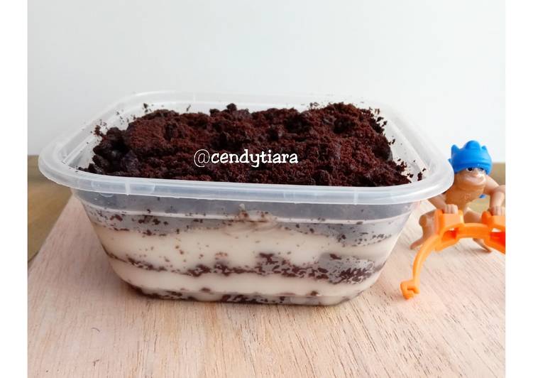 Cara Bikin Oreo dessert box, Lezat