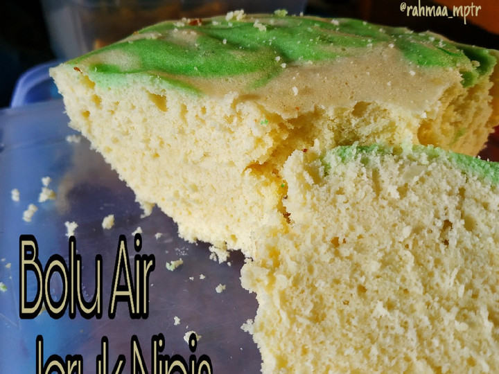 Langkah Mudah untuk Membuat 10. Bolu Air Rasa Jeruk Nipis🍋 yang Enak Banget