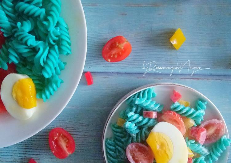 Cara Gampang Membuat Salad Pasta Spiral Malaysiaku Harmoni Anti Gagal