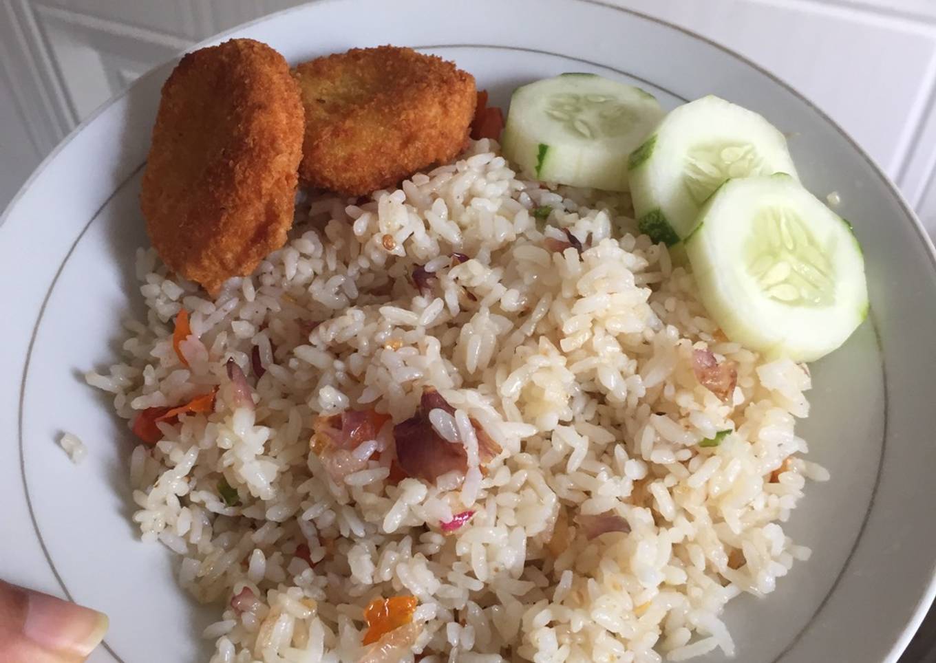 Nasi goreng kampung / Rumahan dan Dadakan
