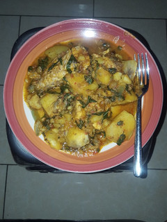A picture of Sweet potato porridge.
