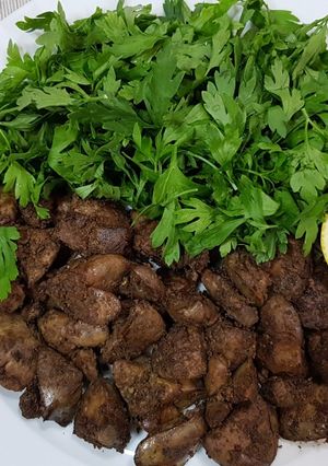 صورة لوصفة كبدة مشوية بدون فحم و بدون فرن