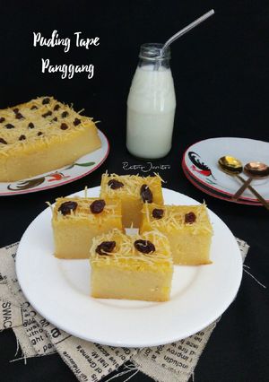 Foto resep Puding Tape Panggang